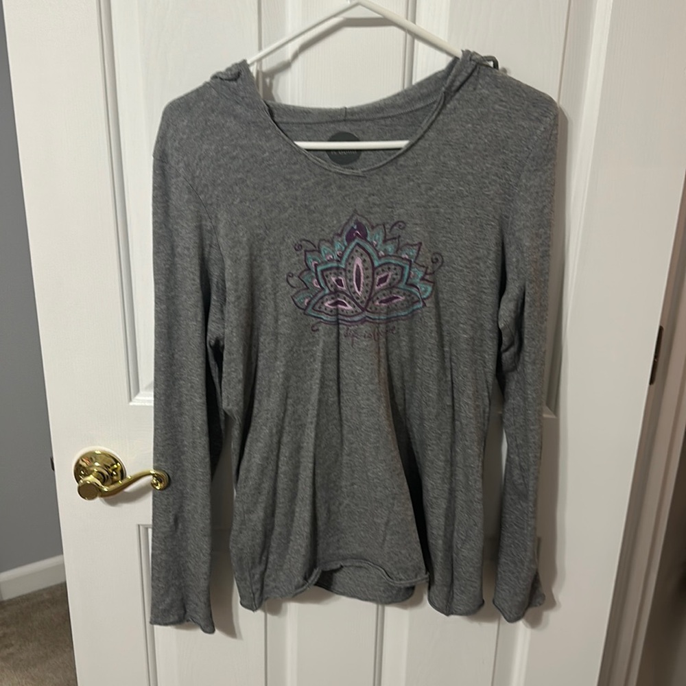 Life Is Good Hooded Long Sleeve